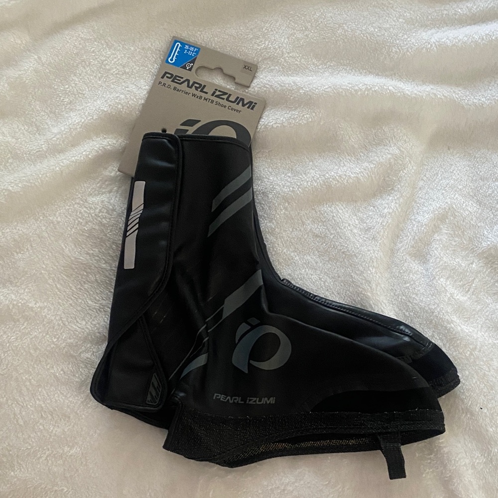 Pearl Izumi Barrier WxB MTB Black Shoe Covers. Size XXL - Picture 5 of 6